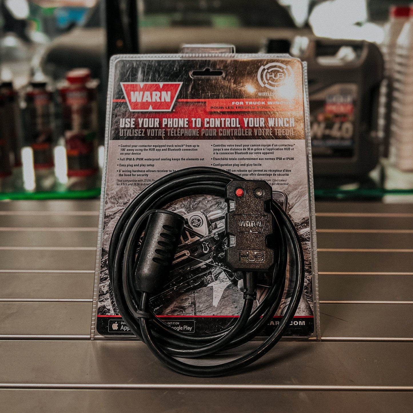 WARN WIRELESS WINCH HUB