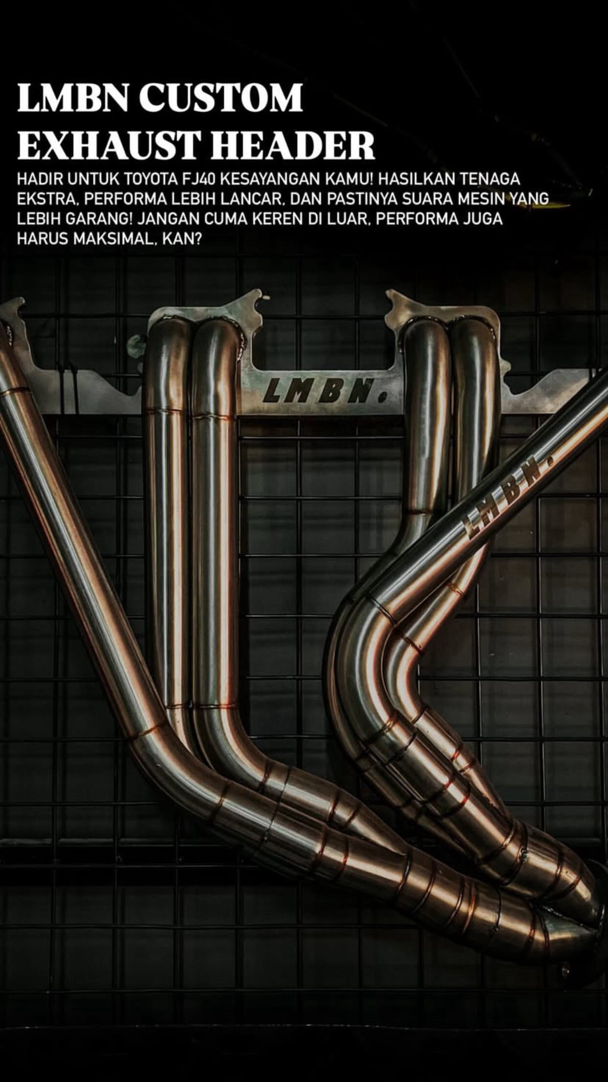 LMBN CUSTOM HEADER FJ40