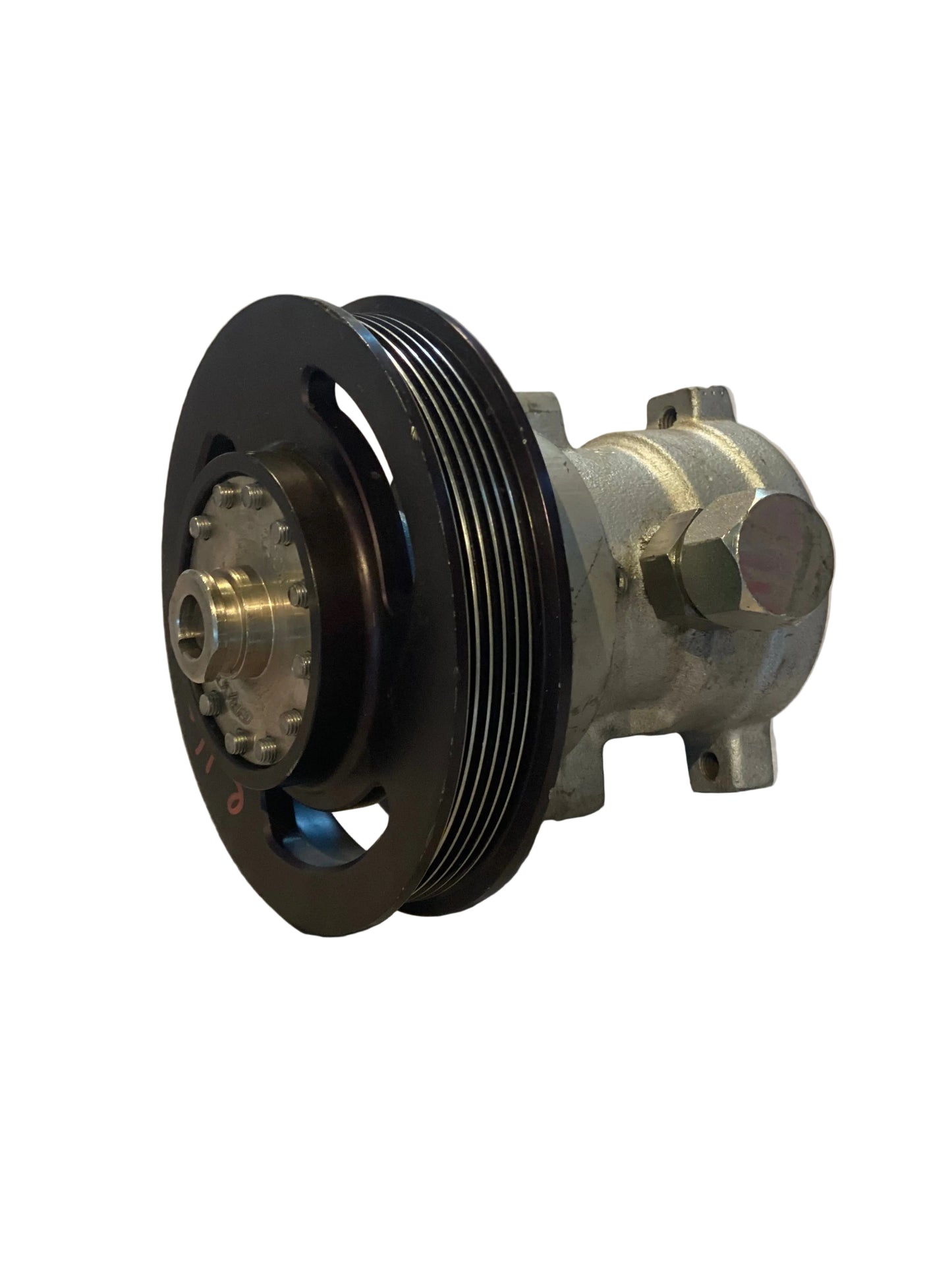 TROPHY TRUCK STEERING PUMP HI FLOW WITH BILLET PULLEY