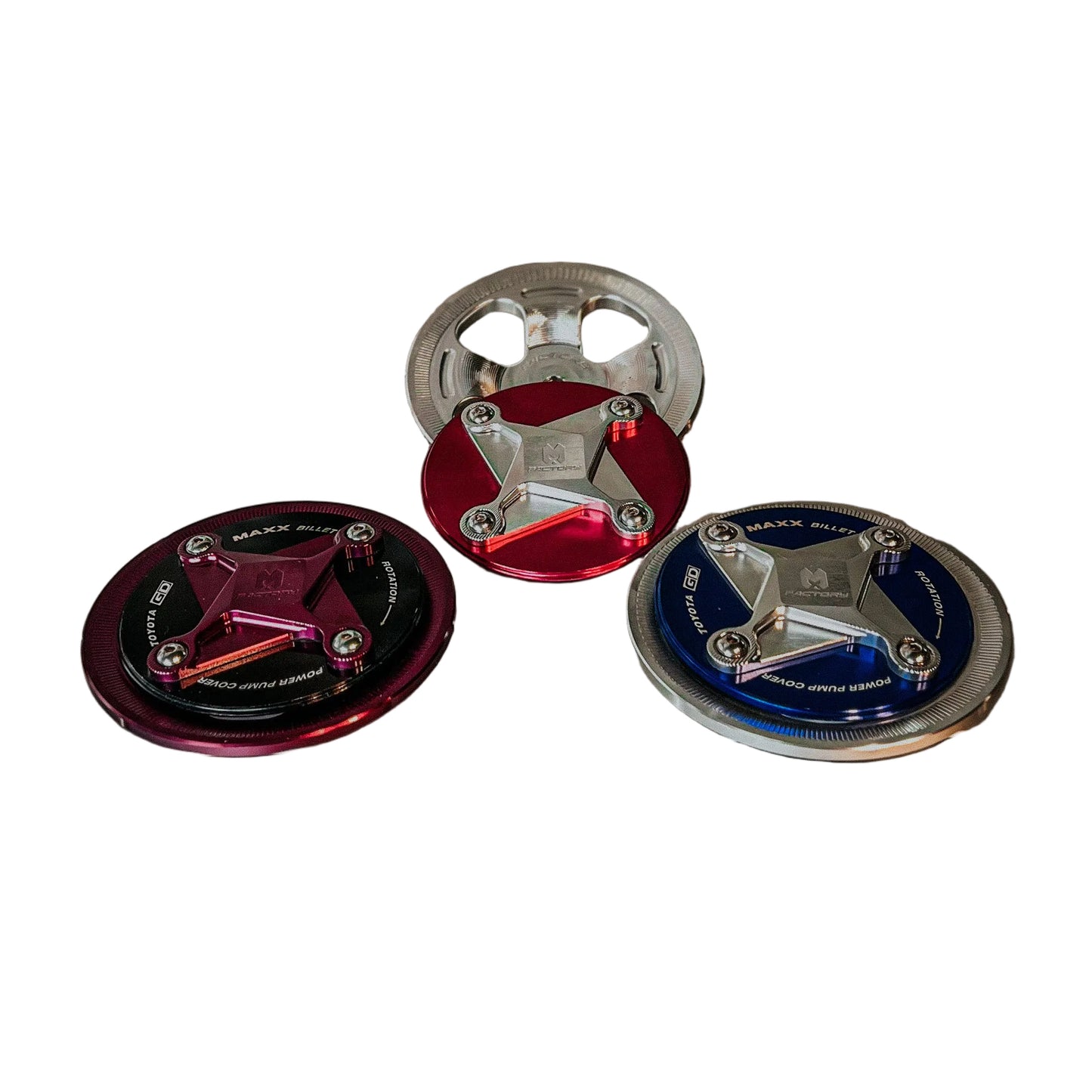 MAXX BILLET POWER PUMP COVER TOYOTA GD