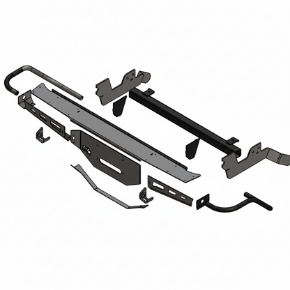 BUMPER BELAKANG HILUX 1.1