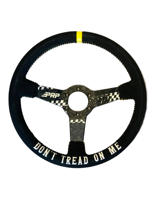 PRP DEEP DISH SUEDE STEERING WHEEL