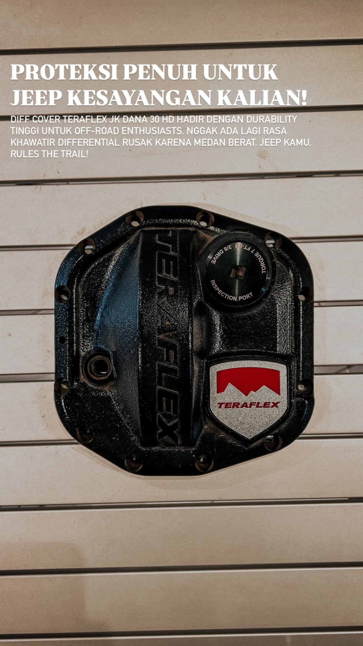 DIFF COVER TERAFLEX DANA 30