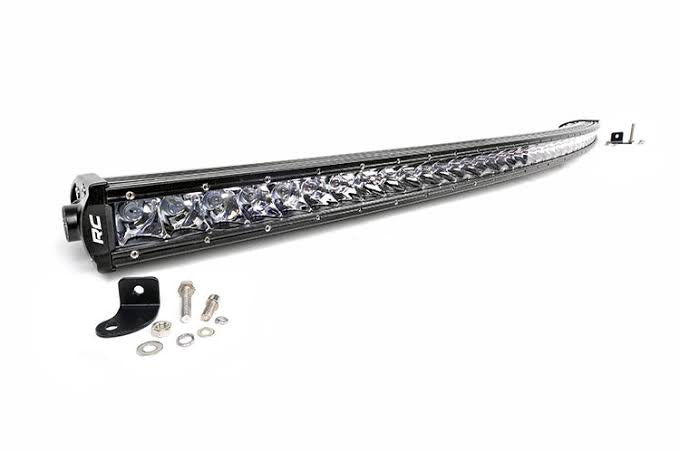 ROUGH COUNTRY BLACK SERIES 50-INCH CURVED SINGLE ROW CREE LED BAR