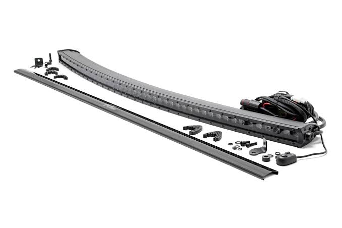 ROUGH COUNTRY BLACK SERIES 50-INCH CURVED SINGLE ROW CREE LED BAR