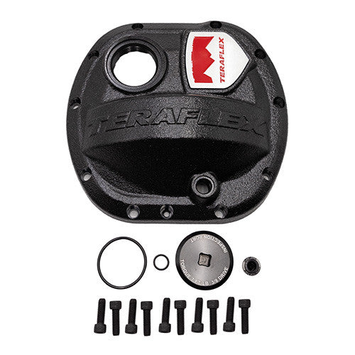 TERAFLEX DANA 30 ADVANTEK (M186) FRONT HD DIFFERENTIAL COVER KIT JEEP JL
