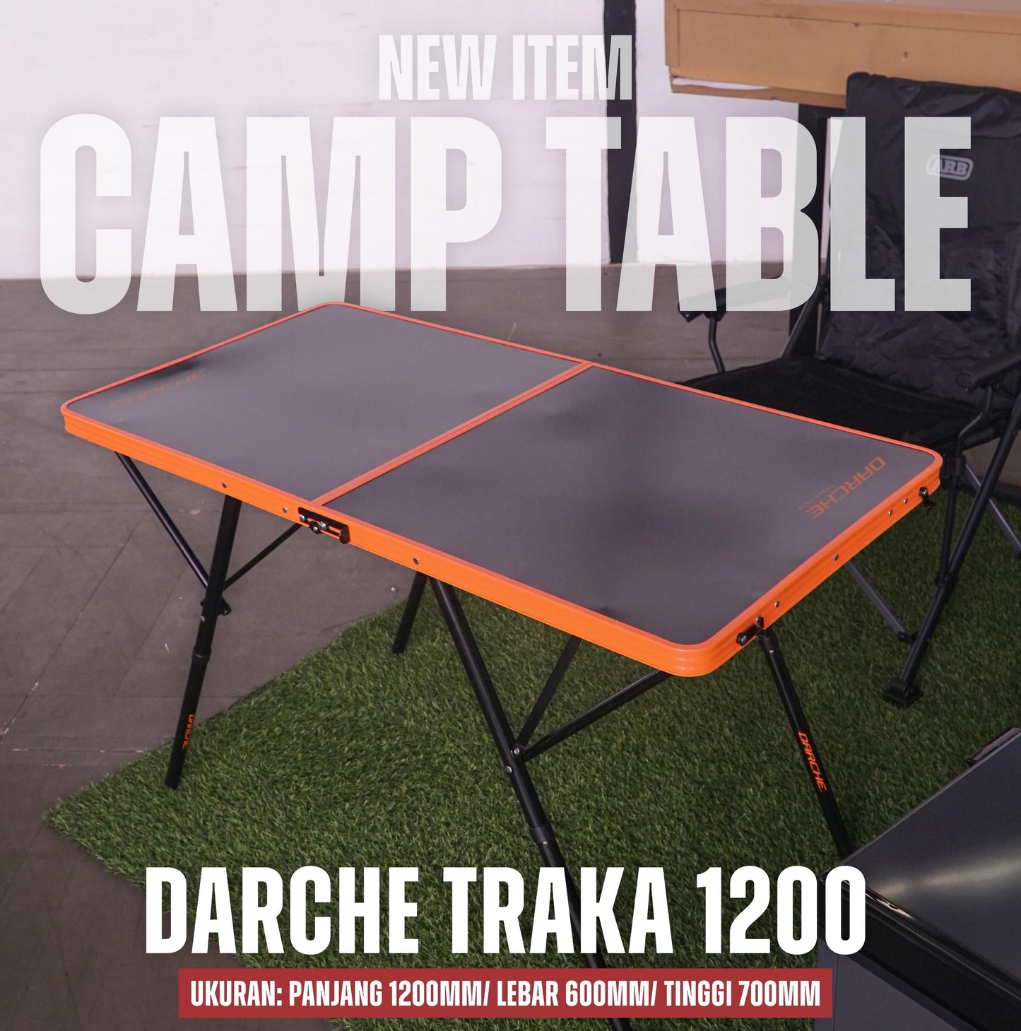 CAMP TABLE DARCHE TRAKA 1200