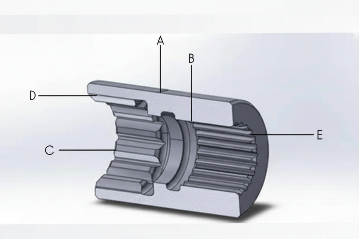 SPLINED COUPLER SHAFT