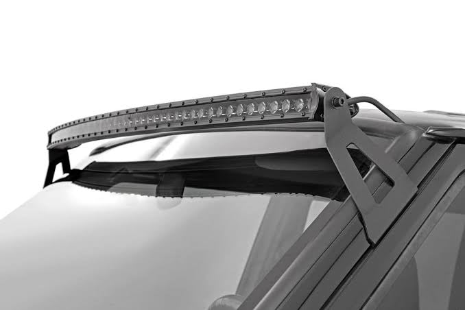 ROUGH COUNTRY BLACK SERIES 50-INCH CURVED SINGLE ROW CREE LED BAR